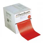 THERA-BAND BAND 3 (45 m Rot - Widerstand 1,7 kg) LEICHT ZU HANDHABEN UND VIELSEITIG - IDEAL ZUR STÄRKUNG UND REHABILITATION DER MUSKELFUNKTION UND ZUR VERBESSERUNG DER MOBILITÄT -