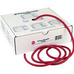 THERA-BAND TUBOLARE PER ESERCIZI - (Rosso 7,5 mt) (Allungamento 100% = resistenza 1,8 kg) MANEGGEVOLE E VERSATILE - IDEALE PER POTENZIARE E RIABILITARE LA FUNZIONE MUSCOLARE ED IL MIGLIORAMENTO DELLA MOBILITA' -  