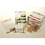 Kit elastocompressivo: Gambaletto (5 pz) - Monouso - Contiene un sistema multistrato di trattamento base per le patologie venosa (Prevede una benda elastica all'ossido di zinco e cumarina) - Ideali per medici, infermieri e fisioterapisti