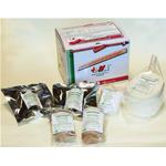 KIT ELASTOCOMPRESSIVO ARTI INFERIORI: "ULCUS CRURIS" (6 pz) - MONOUSO - CONTIENE UN SISTEMA MULTISTRATO DI TRATTAMENTO BASE PER TUTTE LE PATOLOGIE DA INSUFFICIENZA VENOSA CRONICA - IDEALE PER MEDICI,  INFERMIERI E FISIOTERAPISTI 