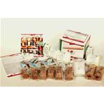 KIT LINFO: ARTO INFERIORE COMPLETO (19 pz) - MONOUSO - CONTIENE SISTEMA PROFESSIONALE DI BENDAGGIO PER PATOLOGIE LINFATICHE - IDEALE PER MEDICI, FISIOTERAPISTI E INFERMIERI 