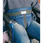 PETTORALE PELVICO DI CONTENZIONE - REGOLABILE TRAMITE 3 FIBBIE - CONSENTE AI PAZIENTI, COSTRETTI SU CARROZZELLA O POLTRONA, IL MANTENIMENTO DI UNA POSTURA DEL TRONCO ERETTA EVITANDO CHE SCIVOLINO IN AVANTI
