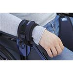 STOP WRIST - KOMFORTABEL, GEPOLSTERT GEPOLSTERT - VOLLSTÄNDIGER VERSTELLBARER VERSCHLUSS - VELCRO-VERSTÄRKUNG - PASSEND FÜR DEN BEHÄLTER VON PATIENTEN AUF KÖRPERSTUHL ODER KOMFORTABLE STUHL