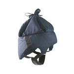 CASCHETTO - CASCO SALVA CAPO - TAGLIA UNICA 58-64 cm - COTONE 100% (esterno) - TESSUTO MORBIDO E TRASPIRANTE - Protegge il capo dagli urti. Imbottito di schiuma di silicone. Ideale per persone agitate. EVITANO CHE IL PAZIENTE POSSA FERIRSI.