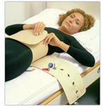CINTURA CONTENIMENTO LETTO CON DOPPIO MOVIMENTO PER POSTURA - Composta da un bustino rigido con pancerina interna antisfregamento, regolabile con occhielli e 2 tiranti di sicurezza