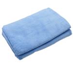 ASCIUGAMANO DA LETTINO (BLU) cm 100x180 ca. - 380 gr. m2 - MASSIMA QUALITA'  realizzato in spugna di 100%, tintura indanthrene (NON STINGE) no restringe