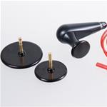 ADAPTATEURS (Conf 4 pcs.) POUR ÉLECTRODES PEAU DE CHAMOIS SYNTETIQUE - POUR IONOPHORÈSE