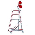 Handgoal 1500 - Sparapalloni Pallamano  - Velocità di tiro sino a 140 km/h - Altezza di tiro 140 a 340 cm - Effetti Float e Spin - Piattaforma Operatore - Ruote Anti-usura