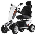 VITA S12 - Scooter moderno ed elegante - 4 ruote pneumatiche con cerchi in lega - Regolazioni della seduta e del piantone dello sterzo - Braccioli ribaltabili e regolabili - Luci a led - Segnalatori acustici - Display a cristalli liquidi