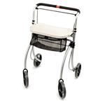 DEAMBULATORE ROLLATOR CON VASSOIO ESTRAIBILE - IDEALE PER GLI AMBIENTI INTERNI - REGOLABILE IN ALTEZZA - MODELLO HOME 