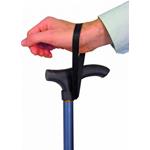 POLSIERA PER FISSARE AL POLSO IL BASTONE DA PASSEGGIO IN MORBIDO VELCRO REGOLABILE 