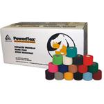 POWERFLEX - BENDA COESIVA (5 cm x 5,5 mt) BREVETTATA, A STRAPPO - LEGGERA ED ELASTICA - IDEALE PER MEDICINA SPORTIVA 