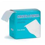 CEROTTO ADESIVO IN STRISCIA (8 cm x 5 mt) IN MORBIDO TESSUTO BIANCO RETINATO ELASTICO 