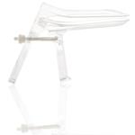 SPECULUM VAGINALE MONOUSO STERILE (Grande - 10 x 3,6 cm) CON REGOLAZIONE DELL' APERTURA - REALIZZATO IN MATERIALE PLASTICO - CONFEZIONE DA 1 PEZZO