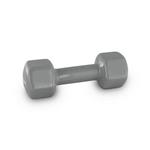 MANUBRIO VINILE (4 Kg) (1 PEZZO) COLORE GRIGIO - RIVESTITO IN MATERIALE PLASTICO ANTISCIVOLO