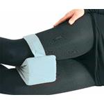 CUSCINO PER GINOCCHIA - DIVARICATORE MULTIFUNZIONE UNIVERSALE PER ARTI SUPERIORI ED INFERIORI - FODERA 100% COTONE, INTERNO POLIURETANO - Sagomato con cintura adesiva regolabile