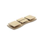 PERCORSO PROPRIOCETTIVO - Set completo di tavolette propriocettive modulari in legno - Fulcro di rotazione centrale (libero) che garantisce un movimento di inclinazione a 360° - tavola ad asse centrale consente un movimento di 180° sul suo asse.