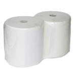 800 STRAPPI - BOBINA INDUSTRIALE DA 2 VELI MOLTO RESISTENTE - MISURE 25cm x 25 cm - BIANCO NATURALE - 1 PEZZO