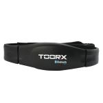 FASCIA CARDIO TOORX A TRIPLA TRASMISSIONE - Fascia cardio con segnale Bluetooth® SMART, 5.3KHZ e ANT+ - Compatibile con dispositivi Apple e Android con App come Strava,Runtastic Pro, Runkeeper, Adidas MiCoach ecc - Batteria Ix CR2032