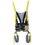 CORSETTO MEDIO (Accessorio per Camminatore serie REHARUNNER) Fascia toracica e cinghie con velcro per la regolazione, supporti inguinali imbottiti e agganci per la sospensione, regolabili, nel sistema a passanti