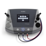 DiaCaRe 7000: Apparecchio professionale per Tecarterapia capacitiva e resistiva, potenza 350W, display touch a colori 7", 7 frequenze selezionabili (300-1200kHz), manipoli mono/bipolari e kit mani libere, per dolore.