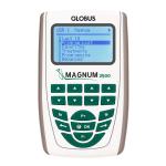 Magnum 2500 - Apparecchio professionale per la magnetoterapia - 2 canali - Potenza totale: 320 Gauss - Frequenza regolabile da 5 a 200 Hz - 52 programmi - Possibilità di eseguire 2 programmi diversi contemporaneamente - Con 2 Solenoidi flessibili