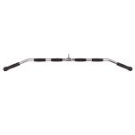 BARRA LAT - LUNGHEZZA 122 CM - CROMATA CON 6 IMPUGNATURE IN URETANO
