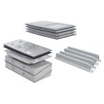 SET PERCORSI TERAPICI (10 pz) - COMPOSTO DA 2 COPPIE PER TIPO DEI SEGUENTI MODULI: ostacolo-divarico, concavo-convesso, emisfere, rulli-sacchetti e sensoriali - IL CARELLO NON E' COMPRESO NEL SET