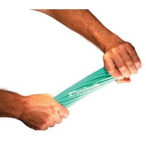 THERA-BAND FLEX BAR (Verde) (Resistenza 6,8 kg) - ATTREZZO LEGGERO E DI POCO SPAZIO (L. 30 cm) - IDEALE PER LA RIABILITAZIONE ED IL POTENZIAMENTO DELLE MANI, DEI POLSI, DEGLI AVAMBRACCI E DELLE SPALLE - 