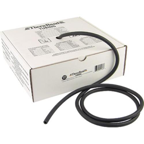 THERA-BAND TUBOLARE PER ESERCIZI - (Argento 7,5 mt) (Allungamento 100% = resistenza 6 kg) MANEGGEVOLE E VERSATILE - IDEALE PER POTENZIARE E RIABILITARE LA FUNZIONE MUSCOLARE ED IL MIGLIORAMENTO DELLA MOBILITA' -  