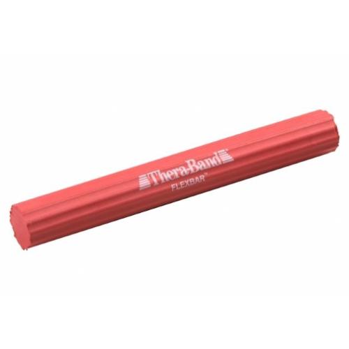 THERA-BAND FLEX BAR (Rosso) (Resistenza 4,5 kg) - ATTREZZO LEGGERO E DI POCO SPAZIO (L. 30 cm) - IDEALE PER LA RIABILITAZIONE ED IL POTENZIAMENTO DELLE MANI, DEI POLSI, DEGLI AVAMBRACCI E DELLE SPALLE - 