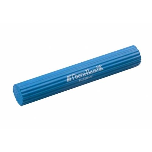 THERA-BAND FLEX BAR (Blu) (Resistenza 11,3 kg) - ATTREZZO LEGGERO E DI POCO SPAZIO (L. 30 cm) - IDEALE PER LA RIABILITAZIONE ED IL POTENZIAMENTO DELLE MANI, DEI POLSI, DEGLI AVAMBRACCI E DELLE SPALLE - 