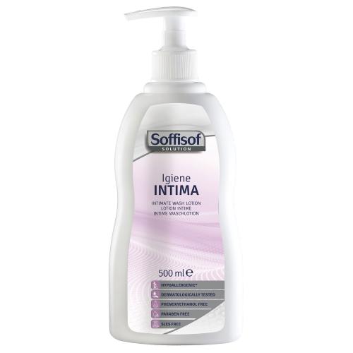 DETERGENTE IGIENE INTIMA (500 ml) - SOLUZIONE TENSIOATTIVA A BASE DI UREA, SODIUM PCA E GLICERINA, SENZA PARABENI (pH 3,5/4,5) - DELICATO, NON AGGRESSIVO - DERMATOLOGICAMENTE TESTATO 