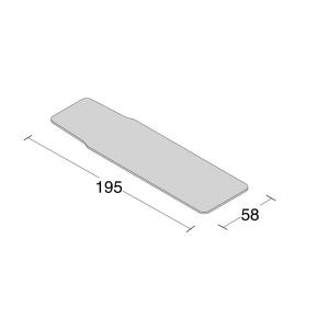 THER OSTEO D - LETTINO DA TRATTAMENTI ED ESAMI IN OSTEOPATIA A SEZIONE UNICA (LARGHEZZA 58 CM) - TOTALMENTE CONFIGURABILE CON UNA VASTA GAMMA DI ACCESSORI E OPZIONI
