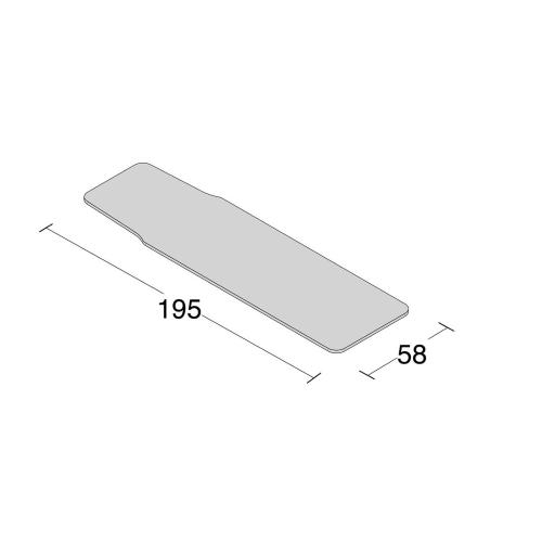 THER OSTEO D - LETTINO DA TRATTAMENTI ED ESAMI IN OSTEOPATIA A SEZIONE UNICA (LARGHEZZA 58 CM) - TOTALMENTE CONFIGURABILE CON UNA VASTA GAMMA DI ACCESSORI E OPZIONI