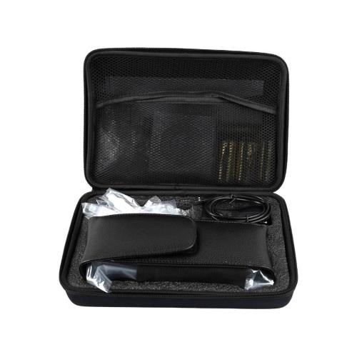 TERMOMETRO FRONTALE MULTIFUNZIONE AD INFRAROSSI - 9 memorie con tempo/data e luogo - misurazioni istantanee -  indicatore LED a 3 zone - multifunzione con 5 applicazioni