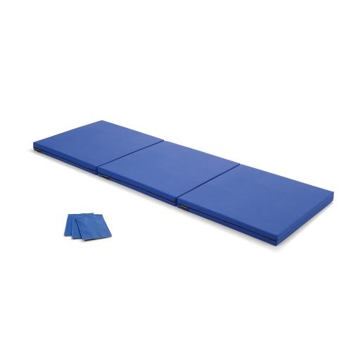 SET PADS PROPRIOCETTIVI - (Dimensioni TOTALE: 171 x 57 x 5 h cm; CUSCINI: 57 x 57 x 5 h cm) SET composto da 3 diversi cuscini con tre diverse densità: uno morbida, uno media e una alta - Il set è fornito di 3 velcro.