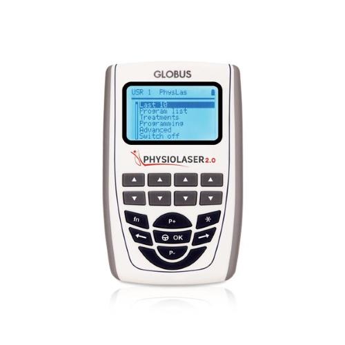 PHYSIOLASER 2.0 - LASER PROFESSIONALE (Programmabile) 40 Programmi - Funzionamento: continuo e pulsato - Potenza 2 Watt - Lunghezza fascio: 808 nm - Ottica da mm 11 - Trattamento di patologie croniche e acute a carico del sistema muscolo-scheletrico 