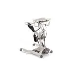EASY UP 100 - STABILIZZATORE DI POSTURA ERETTA ELETTRICAMENTE CON SUPPORTO DEL BACINO A SELLA. REGOLAZIONE ALTEZZA CON MOLLA A GAS. REGOLAZIONE DELLA VERTICALIZZAZIONE A BATTERIA CON PULSANTIERA