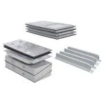 SET PERCORSI TERAPICI (10 pz) - COMPOSTO DA 2 COPPIE PER TIPO DEI SEGUENTI MODULI: ostacolo-divarico, concavo-convesso, emisfere, rulli-sacchetti e sensoriali - IL CARELLO NON E' COMPRESO NEL SET