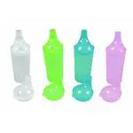 BICCHIERE VITILITY (Trasparente) CON 2 TAPPI DOSATORI CON BECCUCCIO (GRANDE PER LIQUIDI DENSI E PICCOLO PER GLI ALTRI) - 250ml