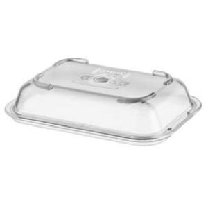 COPERCHIO PER TERRINA (COD. 110835) - MISURE 139 x 96 x 24 mm - MATERIALE: POLICARBONATO - COLORE: TRASPARENTE - (ADATTO PER VASSOIO ISOTERMICO COD. 110860)