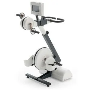 MOTOLife EVO - Cicloergometro touch screen con biofeedback per valutazione diagnostica e riabilitazione degli arti inferiori e superiori.