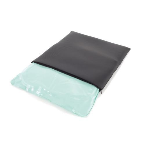 CUSCINO ANTIDECUBITO (40 x 40 x 4 cm) IN GEL FLUIDO DI SILICONE ANTISCIVOLO E ATOSSICO
