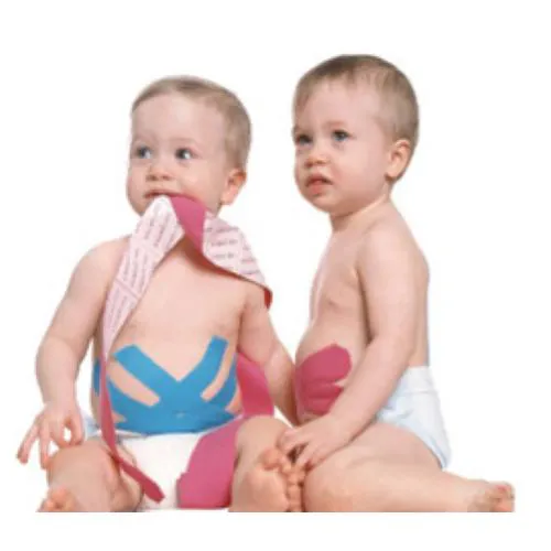 KINESIOLOGY TAPE (Giallo 5 cm x 5 m) - NASTRO ADESIVO ELASTICO CON ELASTICITÀ E SPESSORE SIMILE ALLA PELLE - ESTENSIBILITÀ DI CIRCA IL 50-60% - USO PROFESSIONALE - (1 pz)