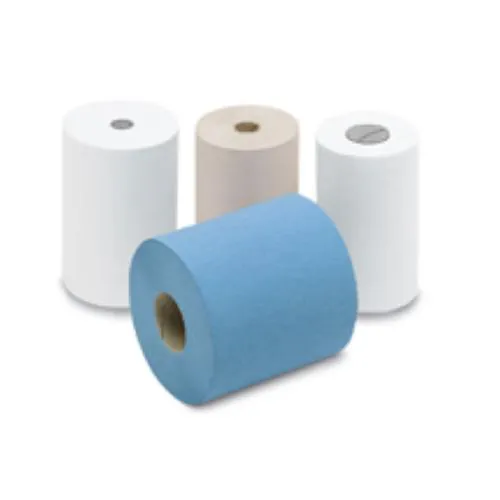 ECO-MANI - Bianco naturale – 2 veli – goffrata – 20cm x 80m - Confezione da 12 rotoli