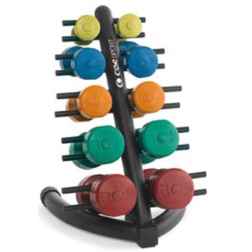COPPIA DI MANUBRI DA UN 2 Kg CADAUNO - COLORE ARANCIO (PAIO) - RIVESTITI IN MORBIDO MATERIALE PLASTICO PROTETTIVO