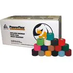 POWERFLEX - BENDA COESIVA (5 cm x 5,5 mt) BREVETTATA, A STRAPPO - LEGGERA ED ELASTICA - IDEALE PER MEDICINA SPORTIVA
