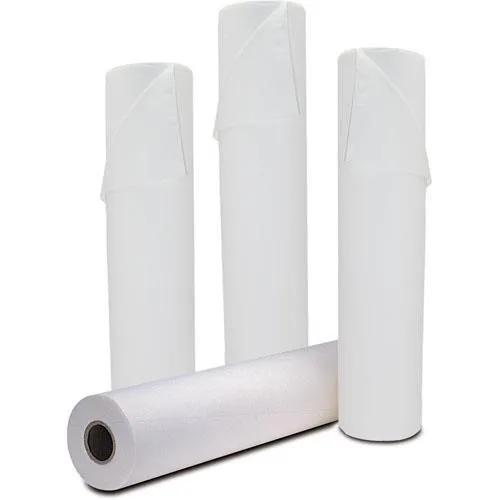 *MEDILUX - ROTOLO LENZUOLINI PER LETTINO DA VISITA (60cm x 80m GARANTITI - Confezionati singolarmente) - RESISTENTI, ASSORBENTI, PURA CELLULOSA - PRETAGLIATI - 2 VELI MICROGOFFRATI - 1 PEZZO