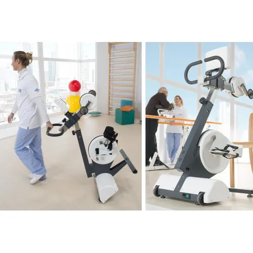 MOTOLife EVO - Cicloergometro touch screen con biofeedback per valutazione diagnostica e riabilitazione degli arti inferiori e superiori.